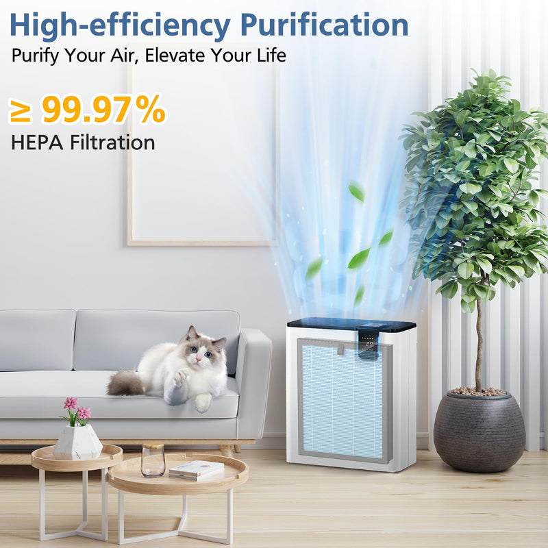 OFFICIAL MJ005H Replacement Filter For POMORON MJ005H Air Purifier