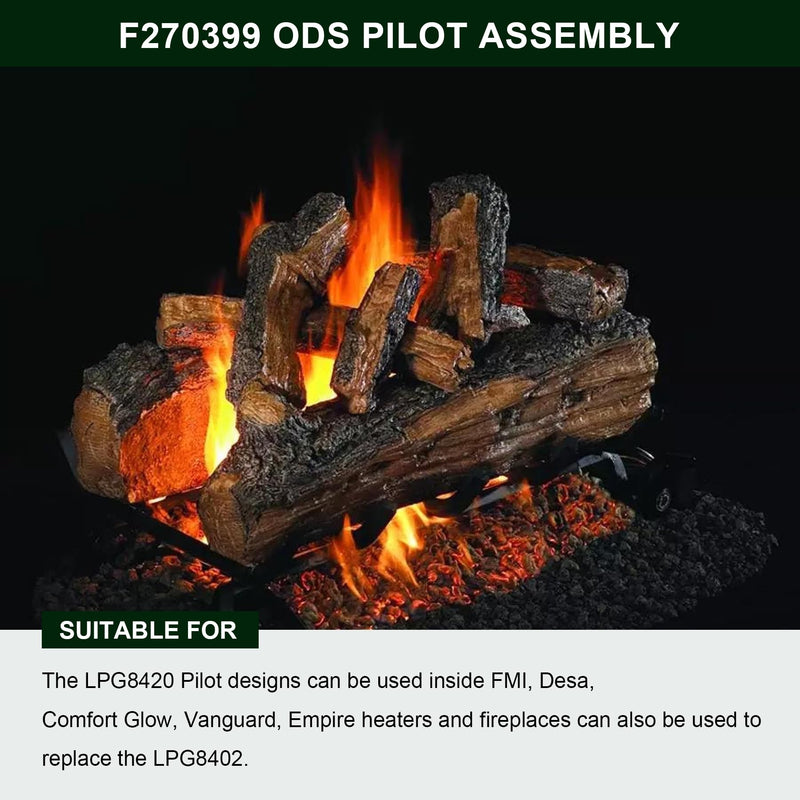 F270399 70358 Pilot ODS Assembly for Vent-Free Mr Heater Heatstar LPG Propane Heater Manual Gas Fireplace Pilot