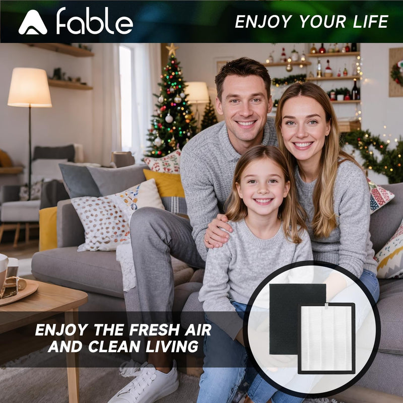 A Fable 9000 Replacement Filters Fit For Veva Pro 9000 Air Purifiers