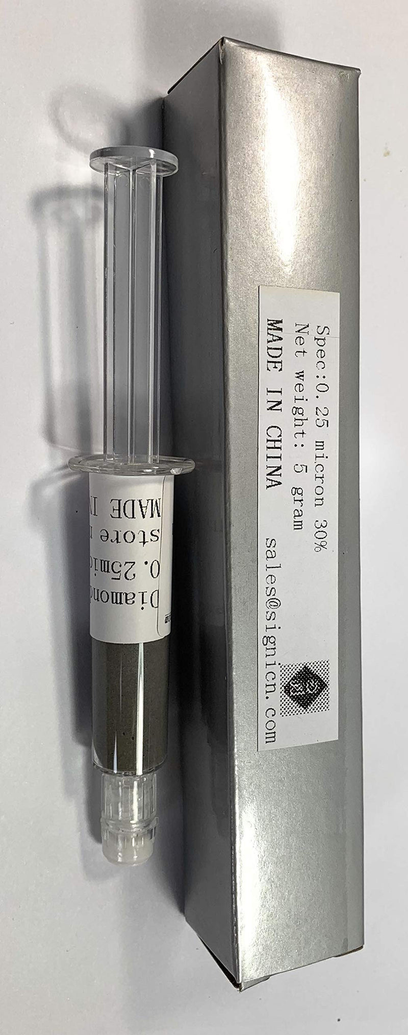 Diamond Lapidary Paste for Finest Mirror Finish 5 Gram (100,000 grit / 0-0.25 Micron) 100,000 grit / 0-0.25 micron
