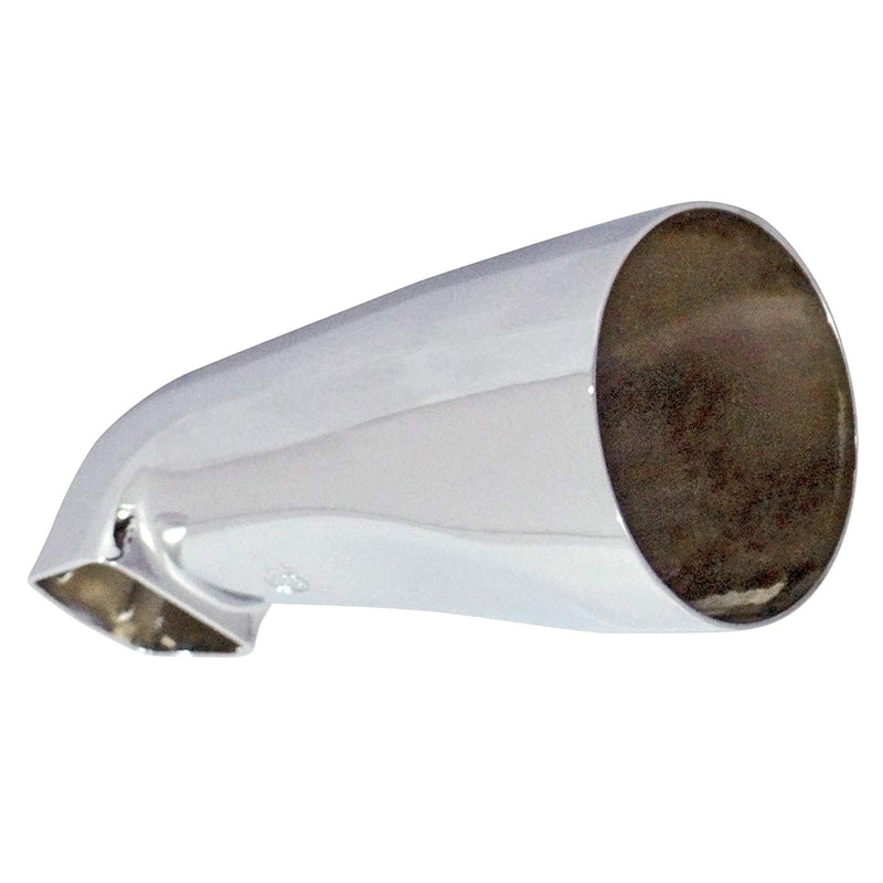 Tub Spout Threads to 1/2 inch IPS, 5-1/4 inch Length, Chrome Finish