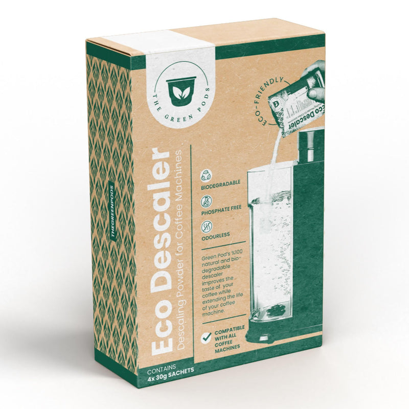 Eco Descaler - Coffee Machine Descaler Compatible With Nespresso, Keurig, Breville, DeLonghi, And All Others - Descaling Powder