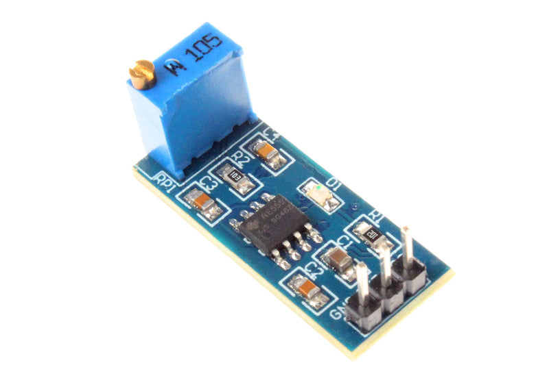 NOYITO NE555 Pulse Generator Module Square Wave Rectangular Wave Small Signal Generator Module DC 5V 12V Frequency Adjustable (Pack of 10)