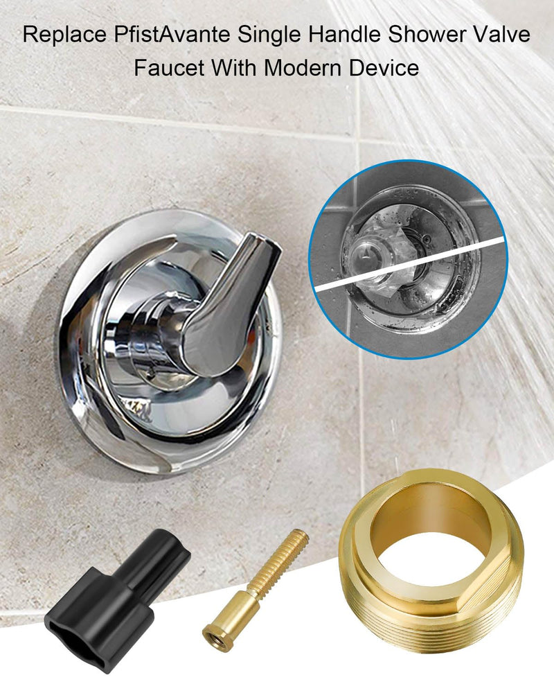 09 Series Trim Retrofit Kit Fit for Pfister Avante Shower Vlave Faucets Fixture,Brass Faucet Adjustment Leakproof Screw Replace 9319300 1 pack