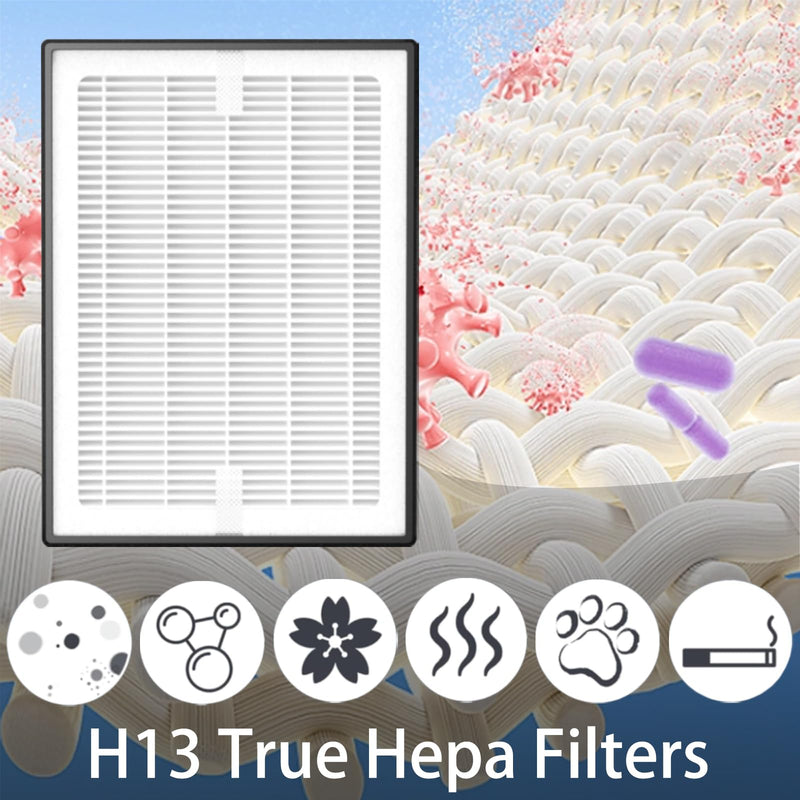 4 Set LV-H126 Replacement Filter for LEVOIT LV-H126 Air Purifier