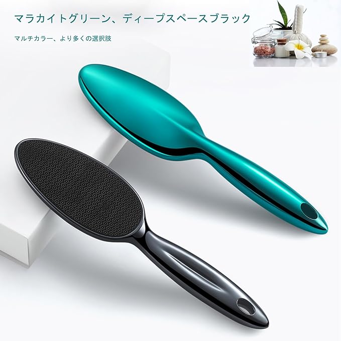 HovuuTuig Exfoliator Foot Fish Sharpener Heel Exfoliator Heel Skin Sole Exfoliator Fish Eye Core Removal Pumice Sole Exfoliator Foot Care Foot File Nano Glass For Dry and Dry Feet - Black - NewNest Australia