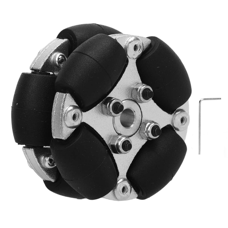 38mm Double Aluminum Omni Wheel 38mm Omnidirectional Wheel with Metal Hubs 14166 Robot Smart Car Parts Accessories