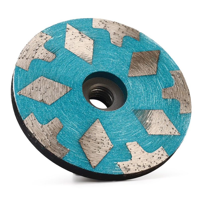 Casaverde 4" Resin Filled Diamond Cup Wheel,Granite Cup Wheels with Coarse Grit for Granite,Marble and Engineered Stone
