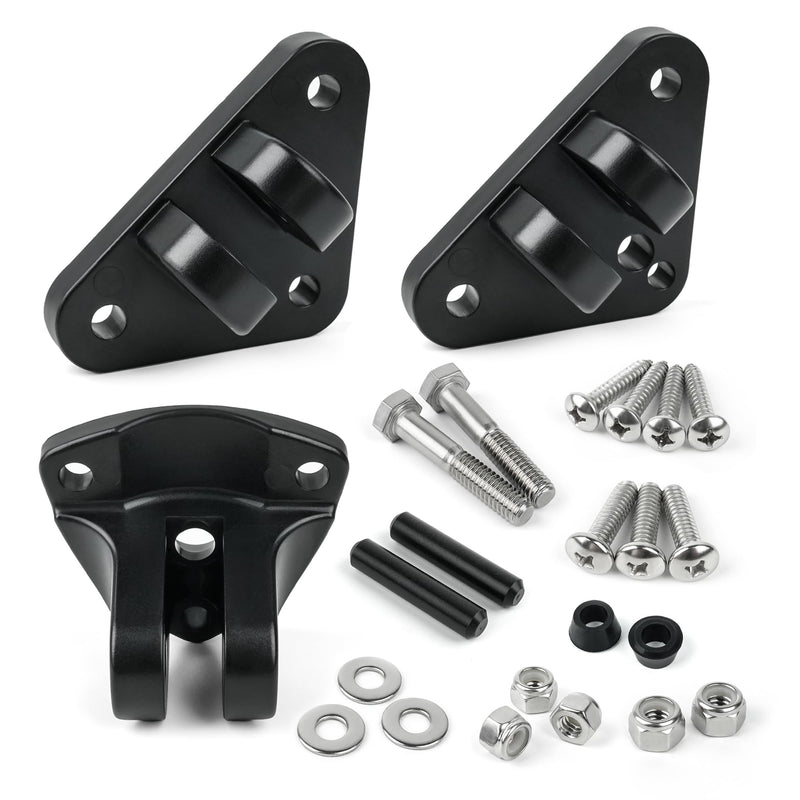 Actuator MOUNTING Bracket 15099-001 Replacement Kit 15099-001, Black