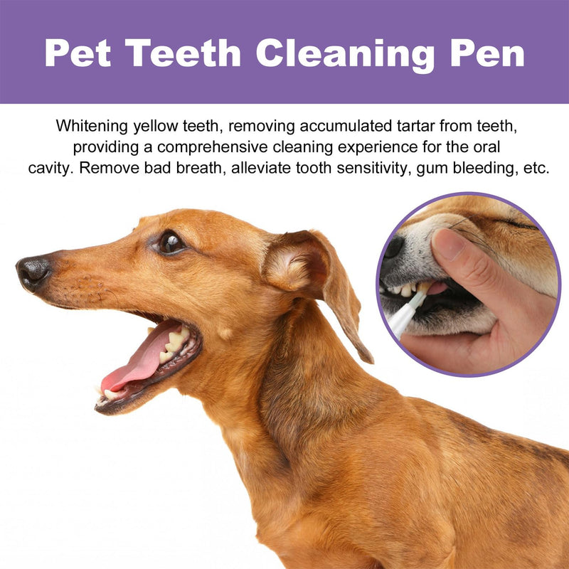 Pet Oral Repair Gel, Dog Oral Repair Gel, 2Pcs Pet Breath Freshener for Cats and Dogs, Removes Tartar, Keeps Breath Fresh, Strengthens Teeth, No Brushing Oral-Care Cleaner, 3ML