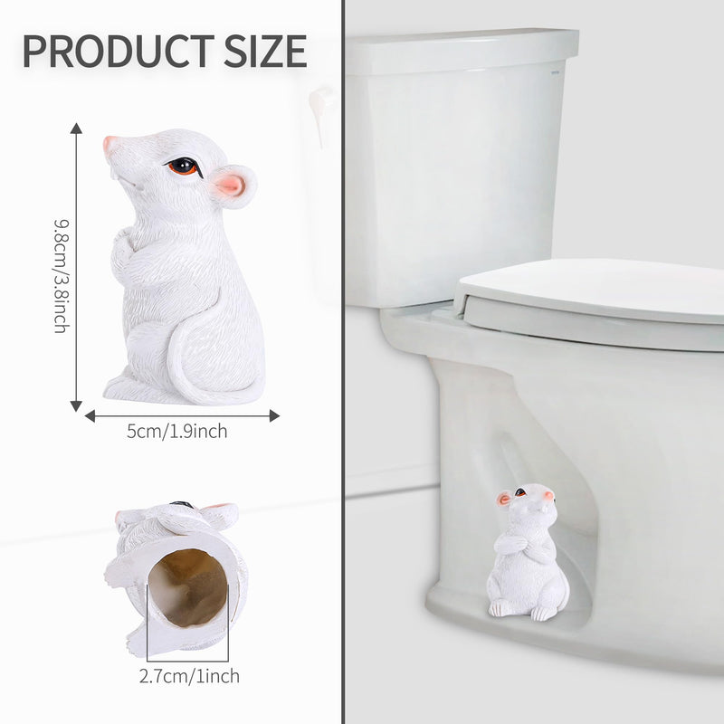 Toilet Bolt Caps,2PCS Toilet Bolt Covers Decorative，Resin cute funny Toilet Screw Cover Caps,Toilet Caps for Bottom of Toilet Easy Installation Toilet Replacement Parts (F) F