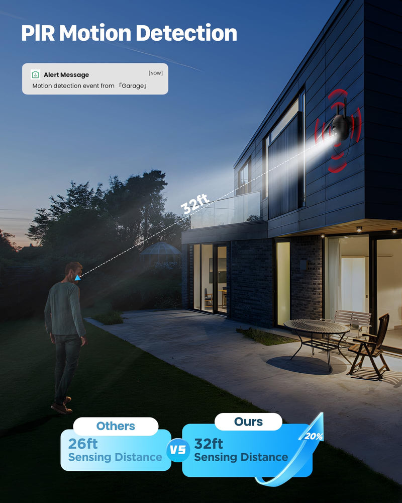 Security Cameras Wireless Outdoor Solar: 2K WiFi Camera for Home Security System - Battery Powered Cam IP66 Waterproof Motion Sensor - Camaras de Seguridad para Casa Inalambricas 1-camera