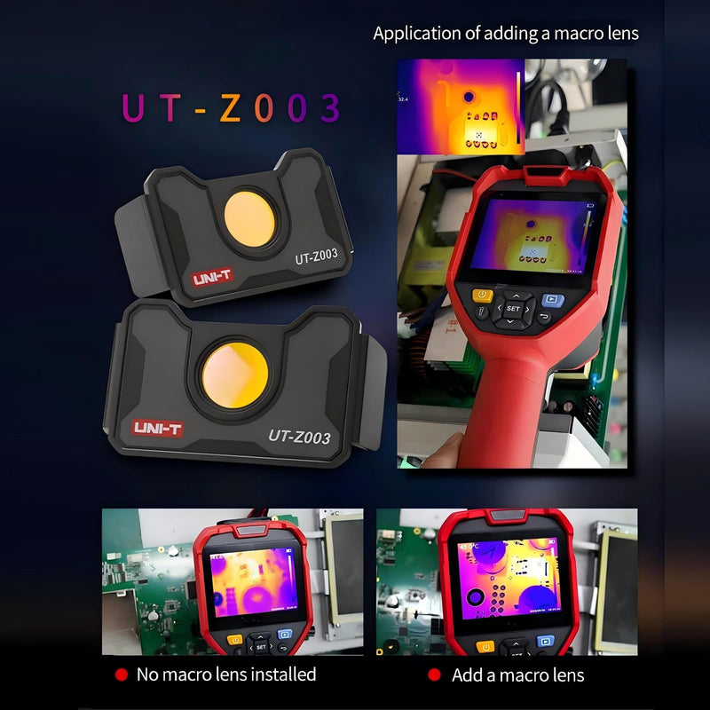 UNI-T Macro Lens UT-Z003 for UNI-T Thermal Imaging UTi260V/UTi260E/UTi320E/UTi320v+/UTi720E/UTi730E/UTi720V/UTi730VThermal Imaging Camera