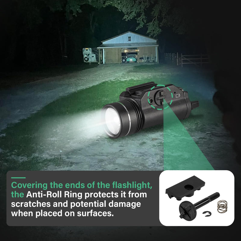 TLR Clamp Assembly for Streamlight TLR-1, TLR-2 Flashlight-69164 Earless Screw Kit for TLR1 HL