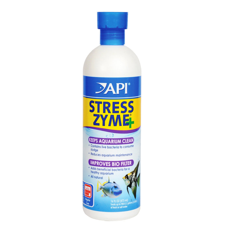 API Stress Zyme and Stress Coat Aquarium Cleaning and Water Conditioning Solutions