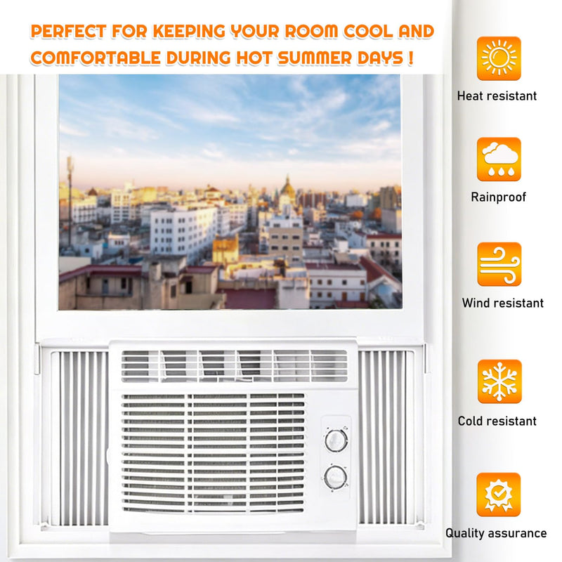 Window Air Conditioner Side Panel with Frame