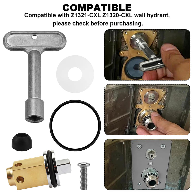 Wall Hydrant Repair Kit, Fits for Zurn HYD-RK-Z1321-CXL Z1321-CXL/ Z1320-CXL