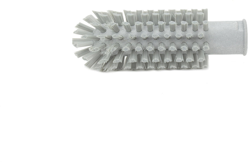 SPARTA Multi-Purpose Valve Brush Pipe Brush, Round Brush with Polyester Bristles, Color Coded for Commercial Cleaning, Kitchen, Restaurant, Bathroom, Plastic, 5.7 X 2 X 5.7 Inches, Gray 2"Width x 5.7" Height (Pack of 1)