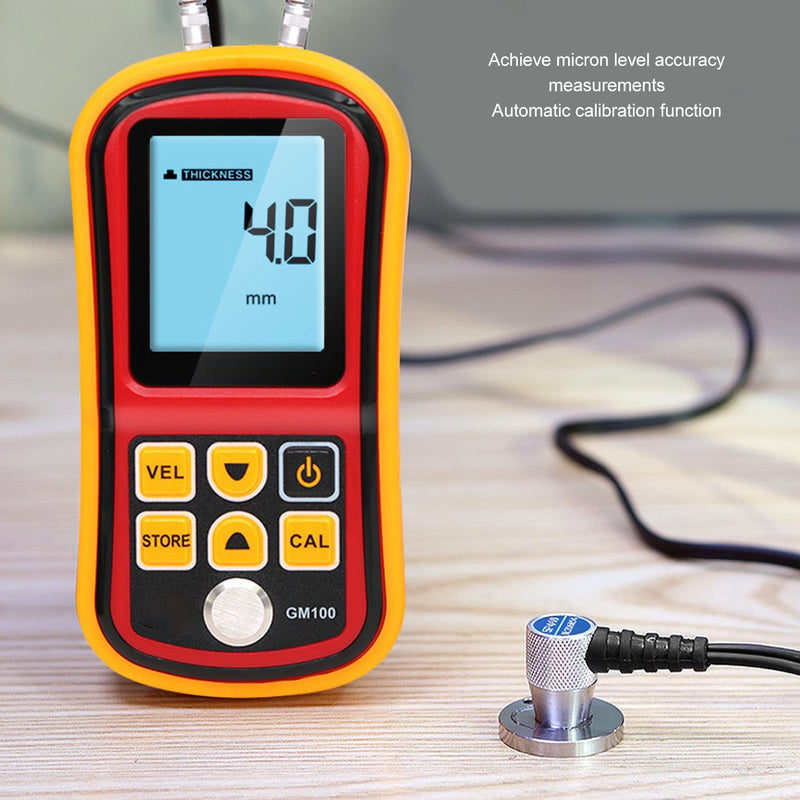 Ultrasonic Thickness Probe, Portable Accurate Replacement Transducer for Job Site Testing ABS Standard Sensor 1 Piece Compatible with Ultrasonic Thickness Gauge