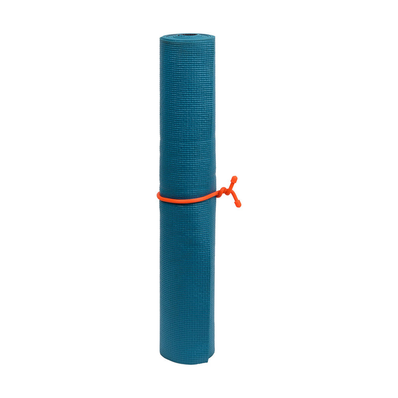 Nite Ize GT18-31-2R3 Original Gear, Reusable Rubber, 18 Inch, 2-Pack, Bright Orange, Made in The USA Twist Tie, 2 Count (Pack of 1)
