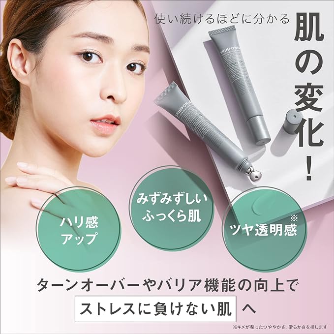 SKINFONIA Effective Eye Care Serum, 0.7 oz (20 g), Eye & Mouth Care, Highly Moisturizing, Rich Texture, High Sodium Hyaluronate, Tocopherol, - NewNest Australia