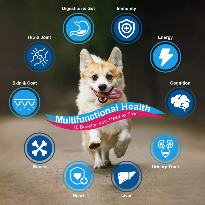 Dog Vitamins Powder and Probiotics for Dogs Powder