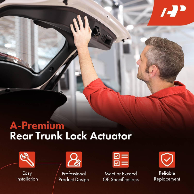 A-Premium Liftgate Actuator Tailgate Latch Compatible with 2009-2012 Ford Escape & 2009-2011 Mercury Mariner & 2008-2011 Mazda Tribute, Rear Hatch Actuator 9L8Z-7843150-B, 9L8Z7843150B