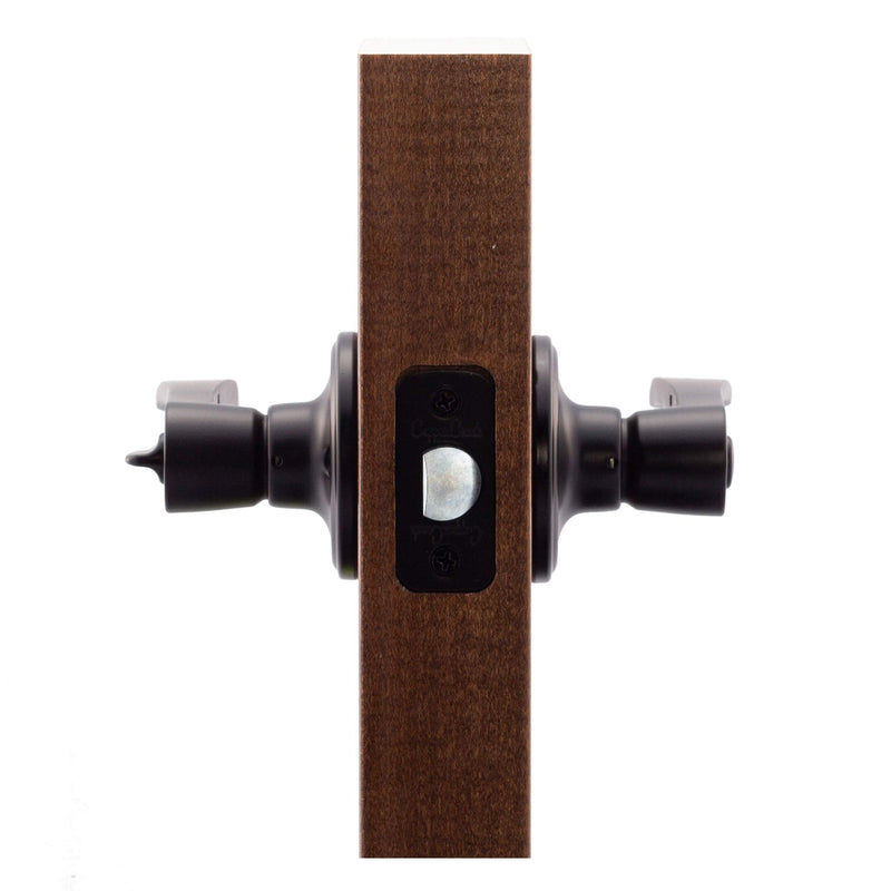 Copper Creek KL2240BC Scandinavian Keyed Entry Kash Non-Handed Lever, Black