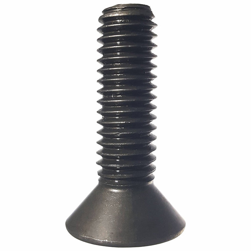 1/4"-20 x 3/4" Flat Head Socket Cap Screws, Alloy Steel, 100 Pack | Fully Threaded. Black Oxide finish. Internal hex (Allen) drive. ASME B18.3.