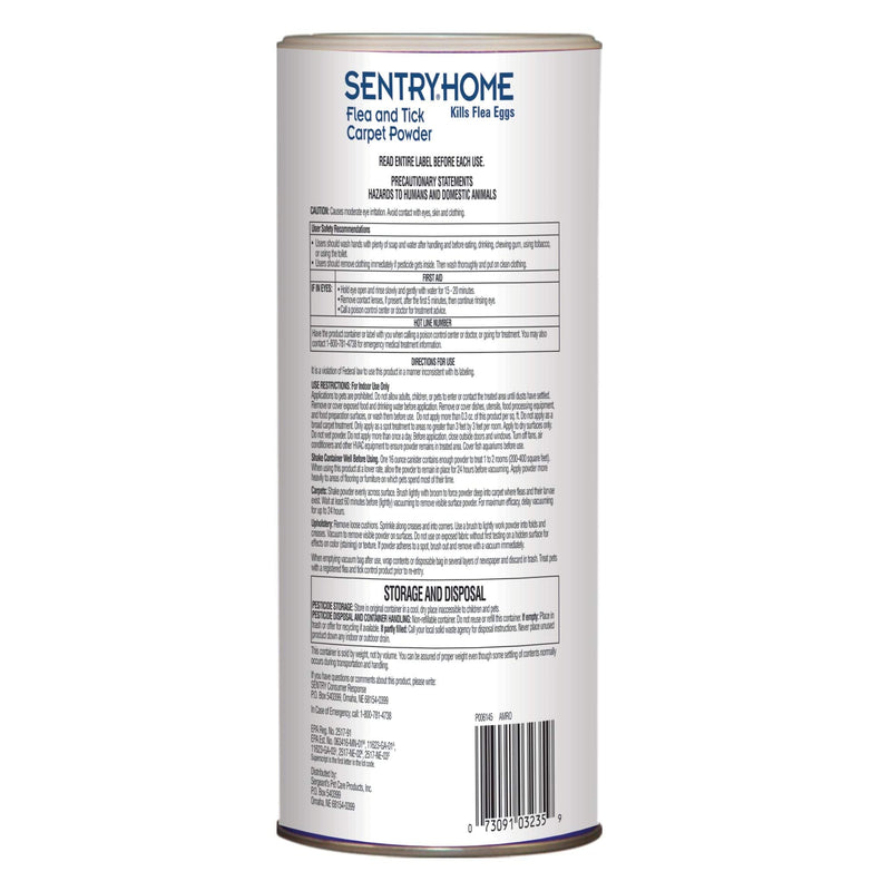 Sergeant's Pet 3235 Flea & Tick Carpet Powder 16Oz - PawsPlanet Australia