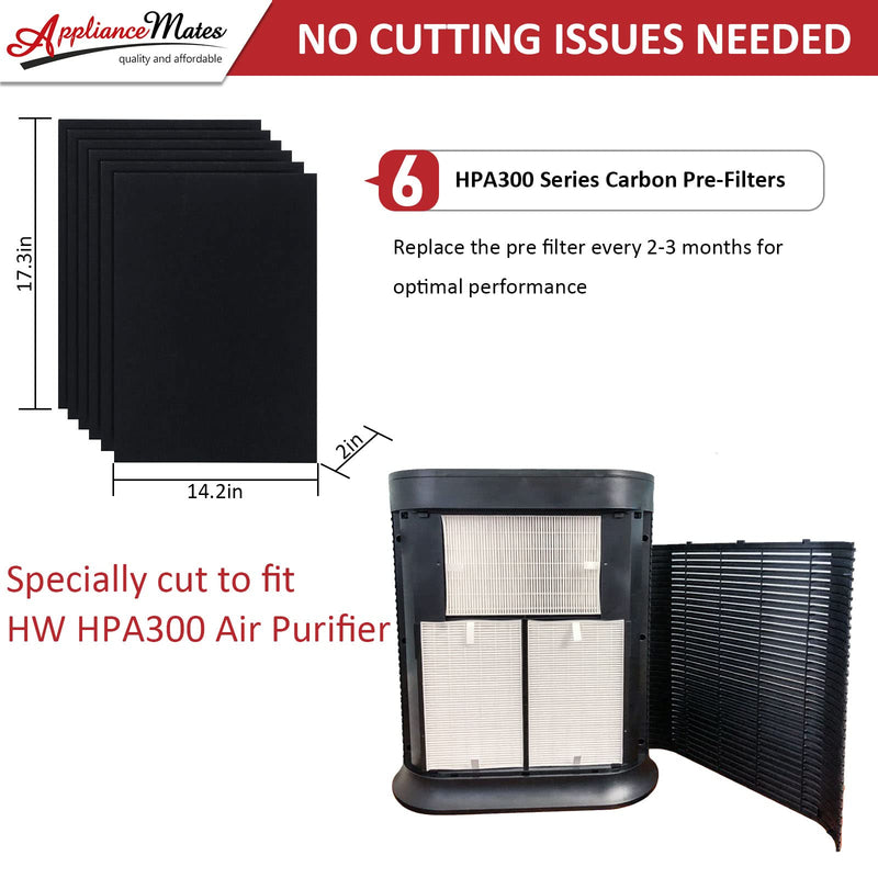HRF-A300 Carbon Pre-Filters A Replacement for Honeywell Air Purifier