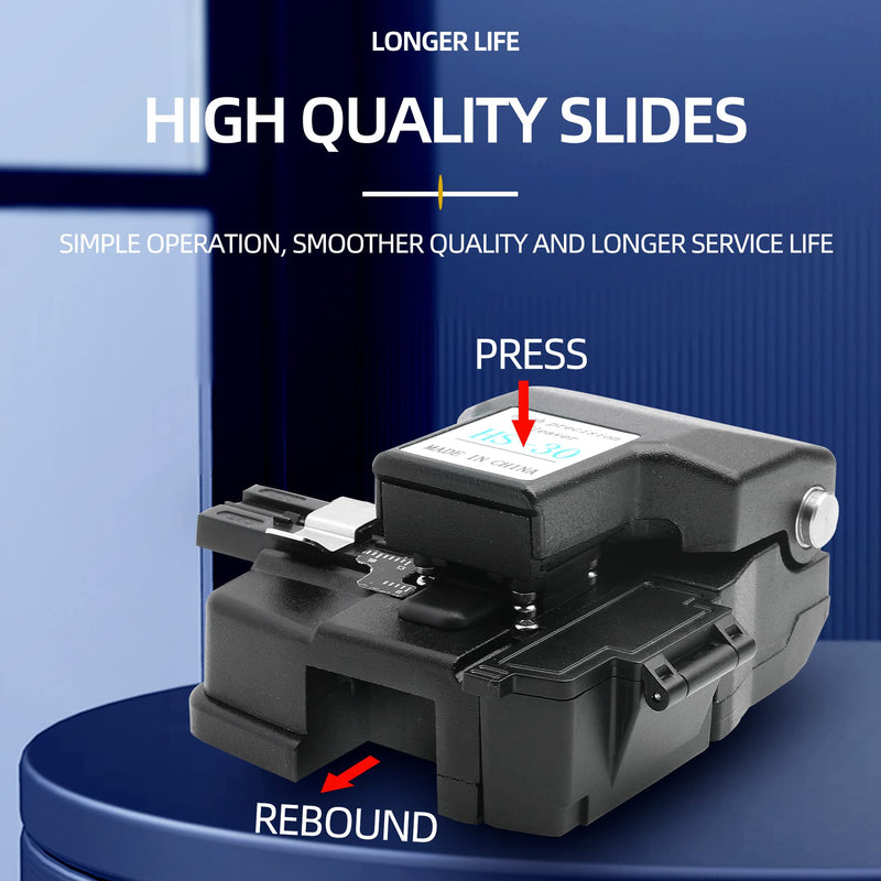 New High Precision HS-30 with Scrap box Optical Fiber Cleaver CT-30 Fiber Optics Cutter Hs-30 With Waste Fiber Bucket
