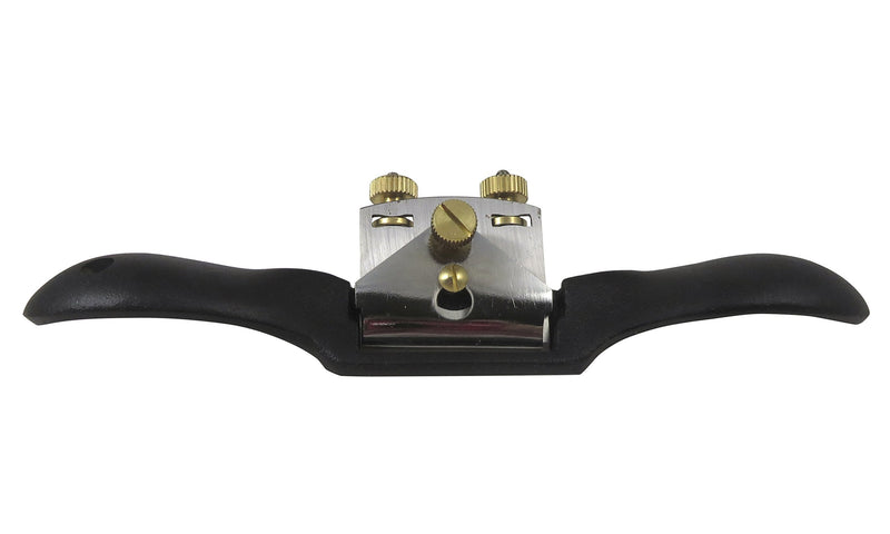 Taytools 469560 Flat Bottom Spokeshave Fine Adjustment 2 Inches Wide High Carbon Blade RC 55-60 9-1/2 Inches Overall
