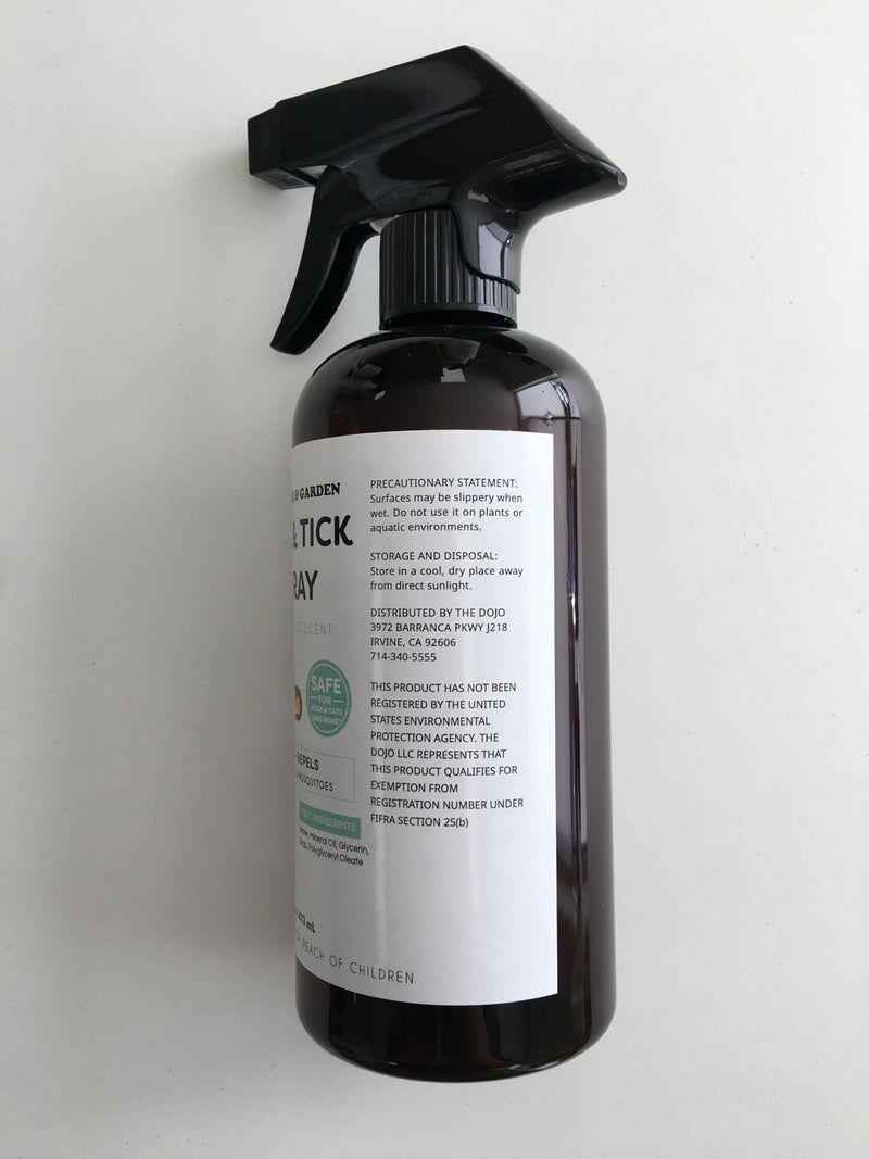 Kate's Home & Garden Flea and Tick Spray for Dogs and Cats – 16 oz Natural Lemongrass Flea Spray – Kills & Repels Fleas, Ticks, Mosquitoes – Pet Safe