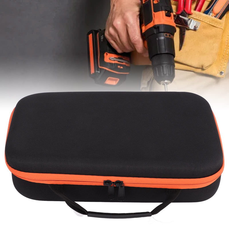 Tool Storage Bag, Hard Storage Tools Case Oxford Fabric Accessory Storage Case for Electric Grinder Drill Electricians Wrench Screwdriver (Long version) Long version