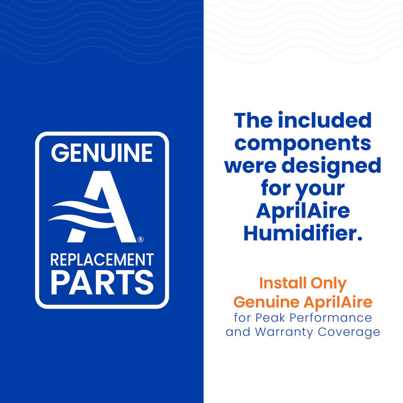 AprilAire H735EZ1A Humidifier Filter/Water Panel Assembly Replacement Kit for AprilAire Whole-House Humidifier Models: 700, 700A, and 700M Water Panel EZKit / Humidifier Filter Kit