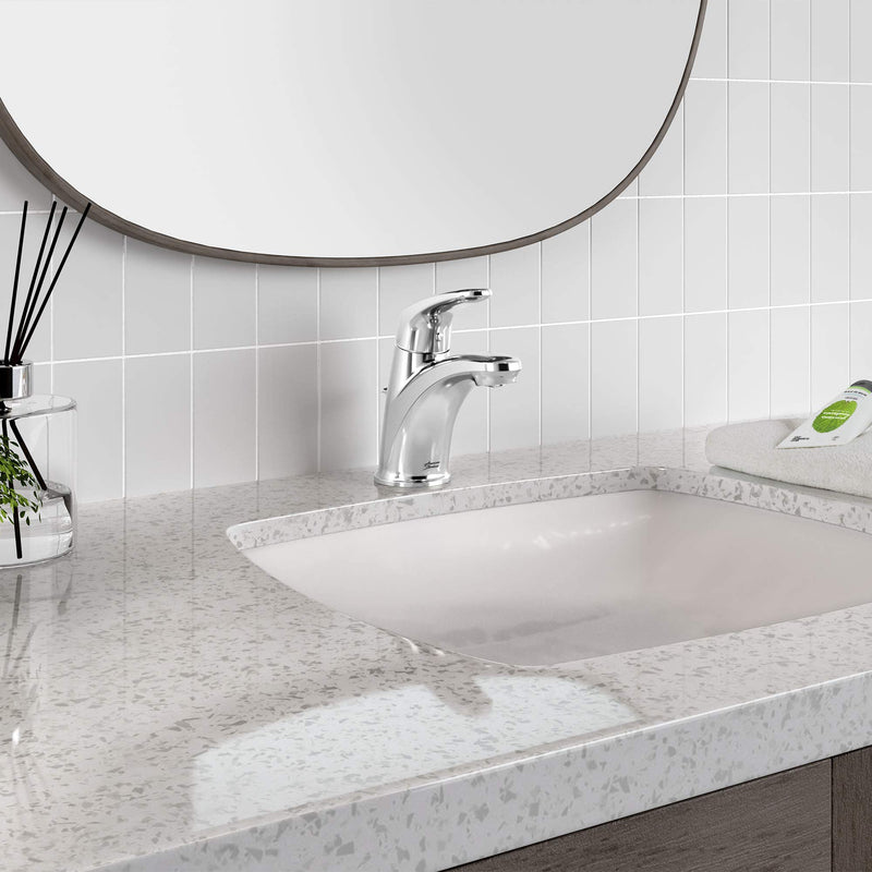 American Standard 7075104.002 Colony Pro Single-Handle Bathroom Faucet- 1.2 GPM, Polished Chrome