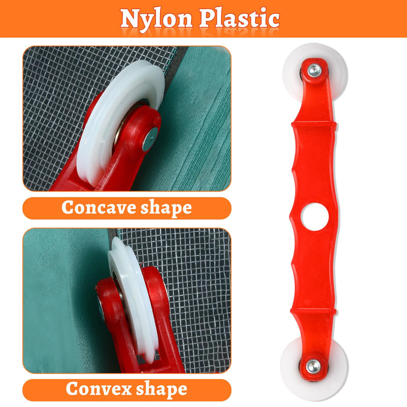 Screen Repair Tool,Screen Roller Tool,Screen Spline Tool,6 in 1 Window Screen Tool,Screen Mouse Spline Roller for Installing & Replacing Window Patio Sliding Door