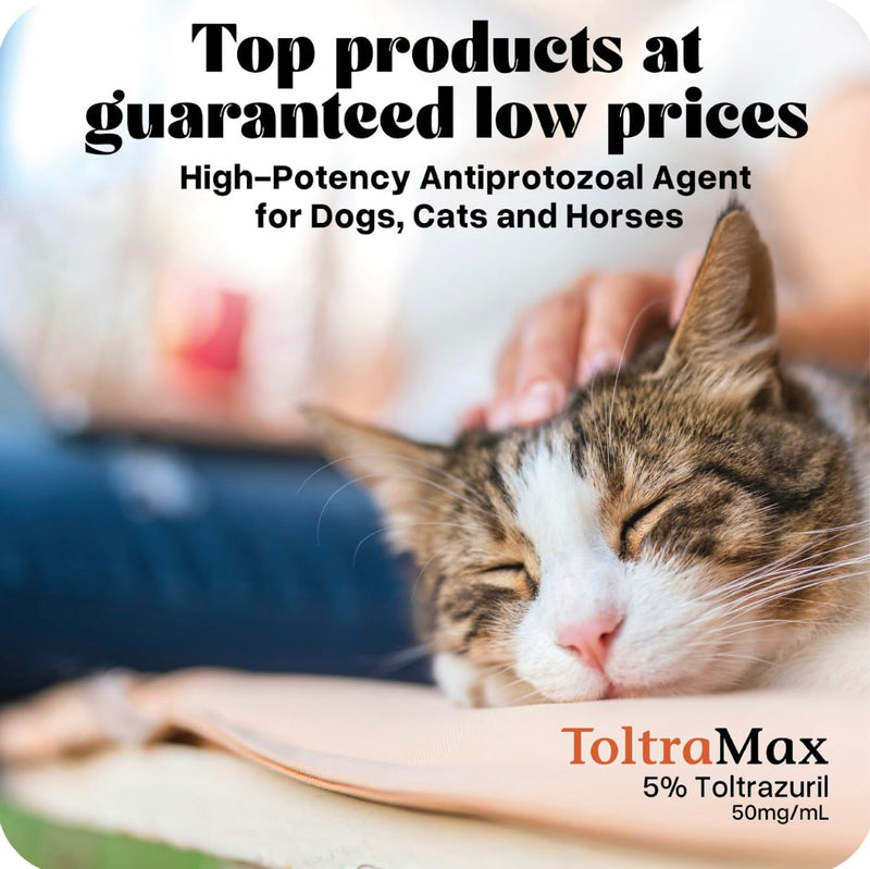 Vetr's Toltramax Toltrazuril Powder for Horses, Dogs, Cats, 100g (5.0%, Chicken) 5.0%