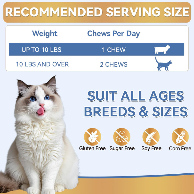 Flea and Tick Prevention for Cats for Natural Flea Defense + Cat Constipation Relief for Digestive Health Support Bundle, Multi-Care Solution