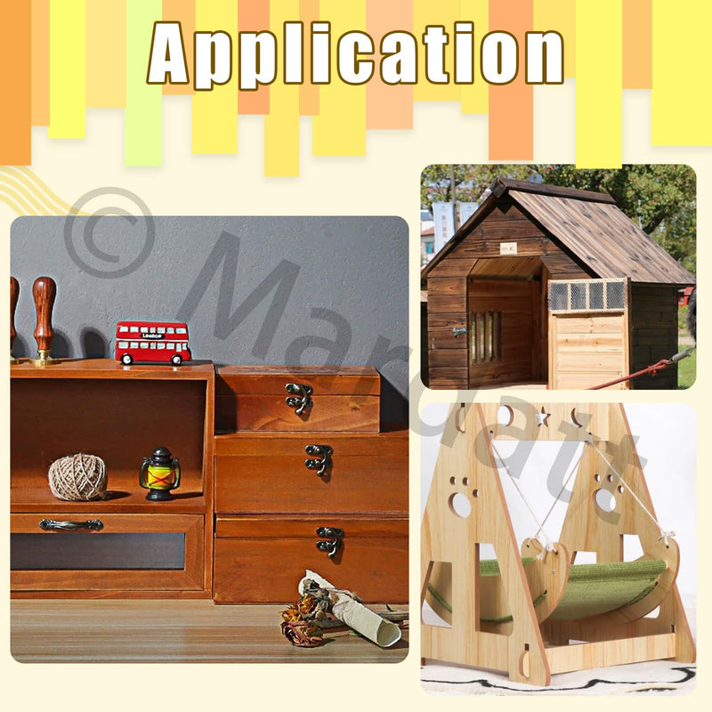 1600Pcs 3 Sizes Small Tiny Nails Assortment Kit, 1x6mm, 1x8mm 1x10mm Tiny Wooden Nails Hardware Tiny Nails Assorted Wall Nails Set for Pictures Hanging Woodworking Gold Bronze Silver