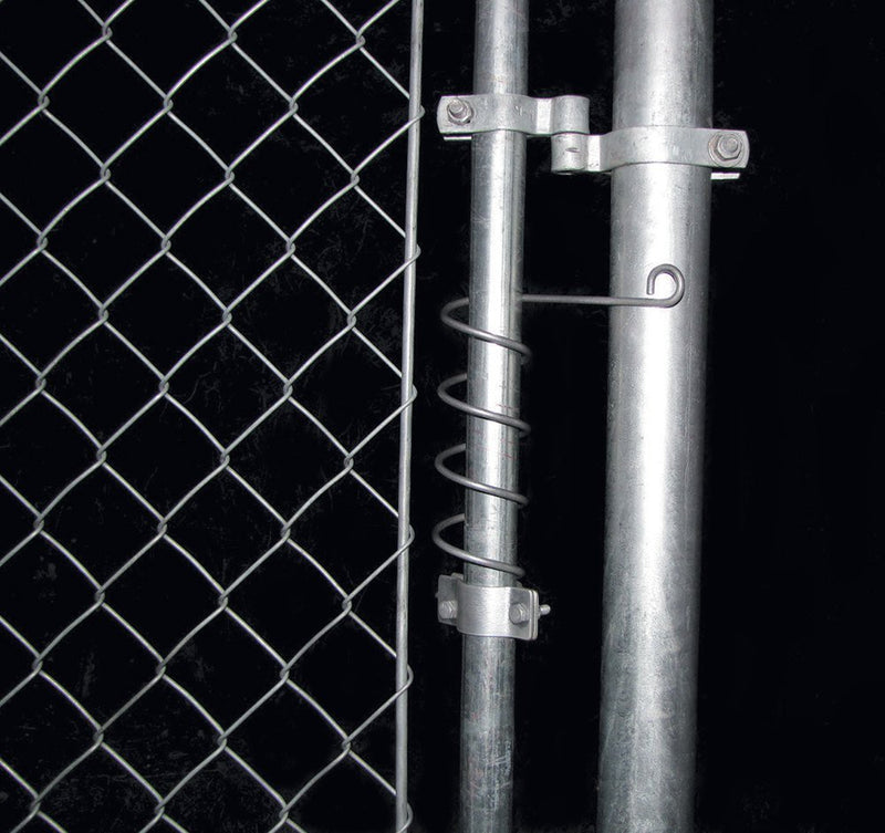 Automatic Chain Link Self Closing gate Closer. Adjustable Closing Tension, Outdoor Gate Spring, Works Great for Pool and Dog Gates or Any Chainlink gate – Made in USA