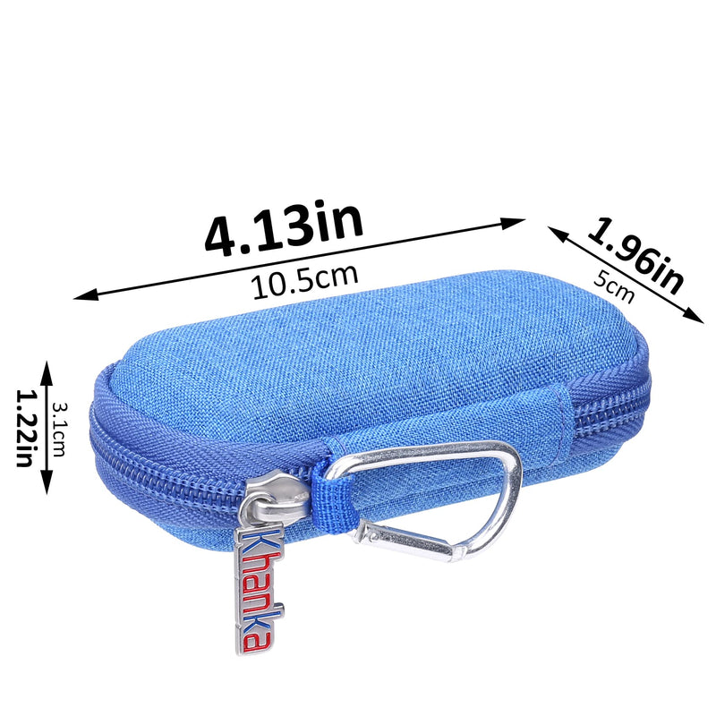 Khanka Hard Case Replacement for AliveCor Kardia Mobile ECG/KardiaMobile 6L EKG Blue