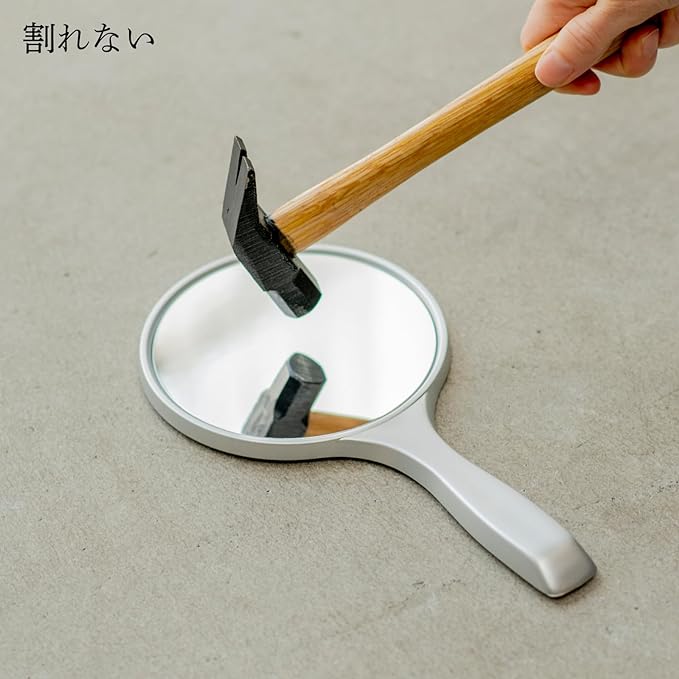 Horiuchi Kagami Kogyo Safe, secure, unbreakable mirror, lively mirror, hand mirror, makeup mirror, Mother's Day, Respect for the Aged Day, gift - NewNest Australia