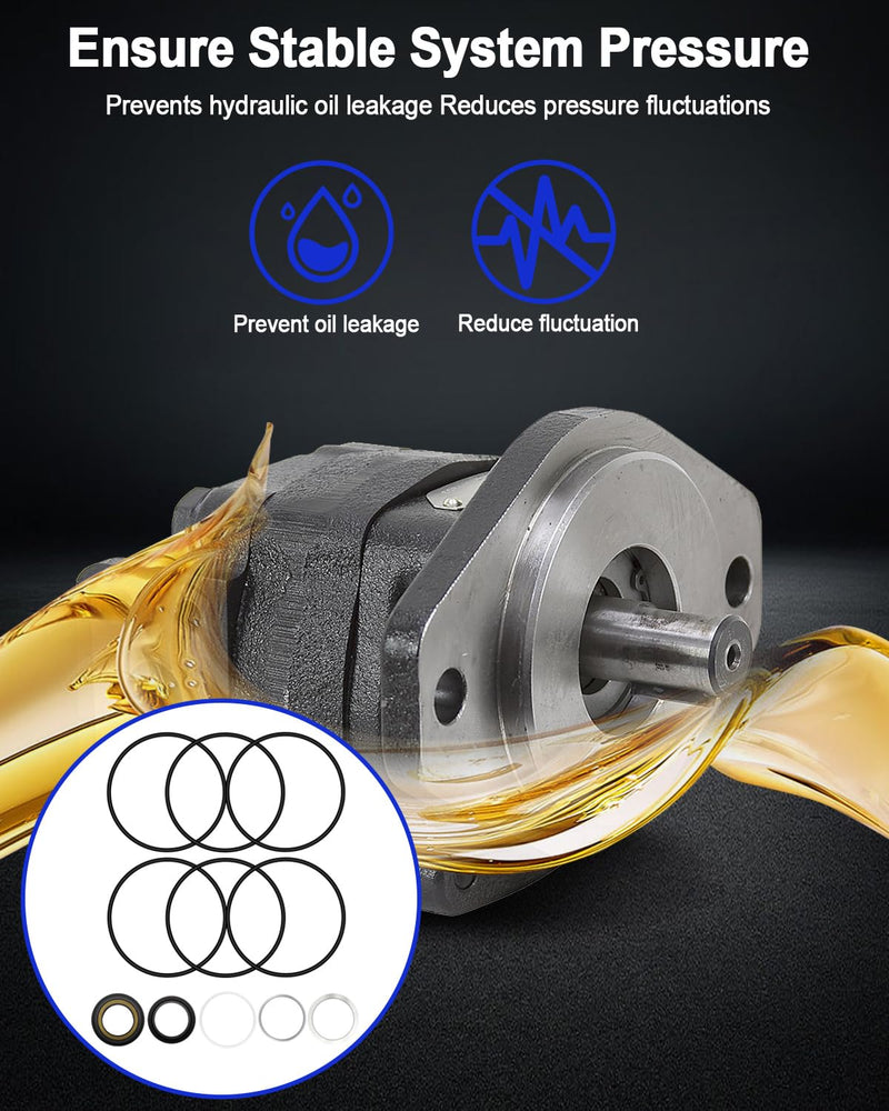 Hydraulic Wheel Motor Seal Kit Fit for TB TC TE Series High Torque Hydraulic Motors Replace SK000090