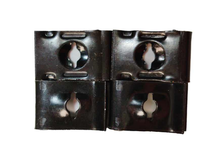 8 U -Style Clip-On Nut,U-Type Fasteners 50 Pcs