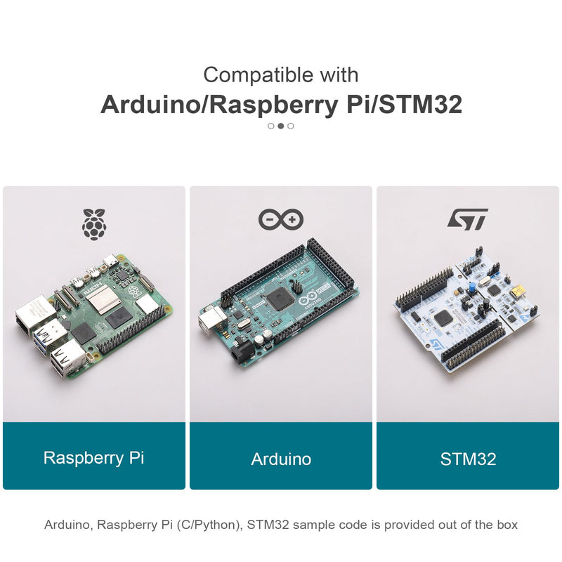 BME280 Environmental Sensor, Temperature Humidity Pressure Module, High Accuracy, I2C/SPI Interface,Compatible with Arduino/Raspberry Pi/STM32