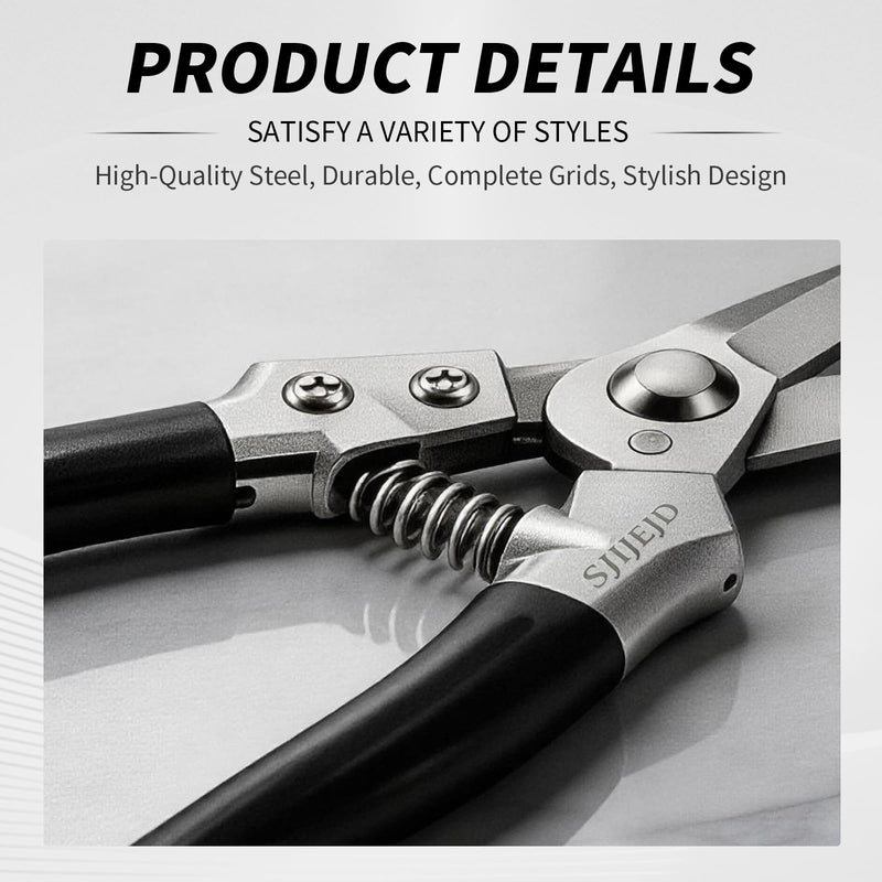 Goat Hoof Trimmers, Sheep Shears, Hoof Kit, Farrier Tools, Nippers, Horse Grooming Supplies Hoof Accessories –Versatile Hoof Wire and Pipe Cutting Tool for Livestock – Silver (1pack)