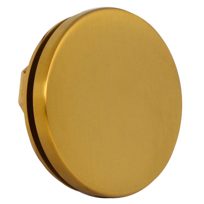 Westbrass D593PRK-18 Plumber's Pack Bath Waste Assembly with Tip-Toe Drain Plug, Illusionary Overflow Faceplate and Sch. 40 PVC Elbows, Brushed Bronze
