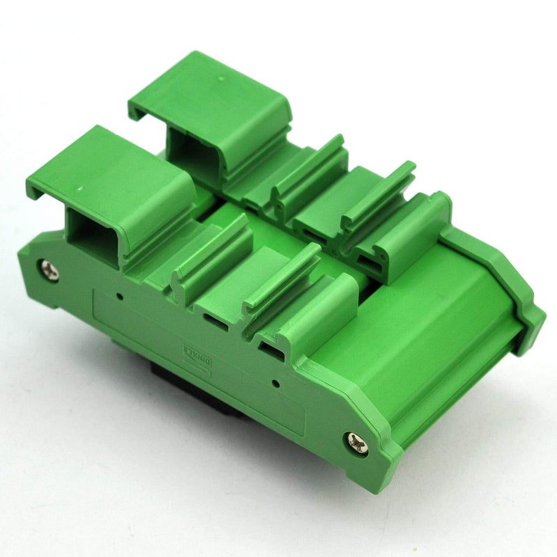 Electronics-Salon DIN Rail Mount 2 SPDT 10Amp Power Relay Interface Module, DC 5V Version.